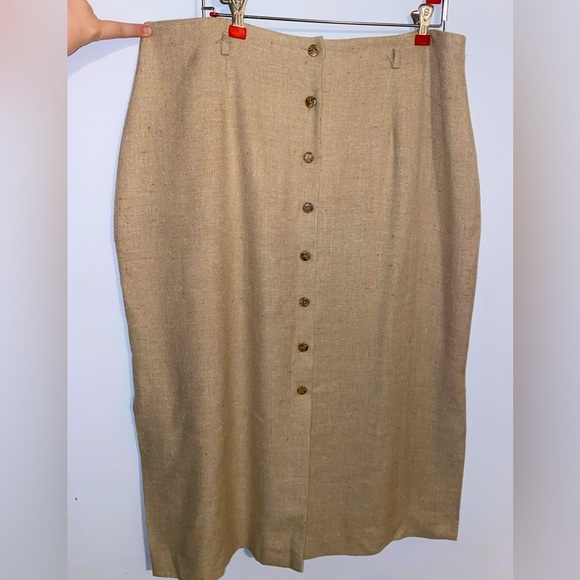 HOMEMADE VINTAGE PENCIL SKIRT - Picture 1 of 6